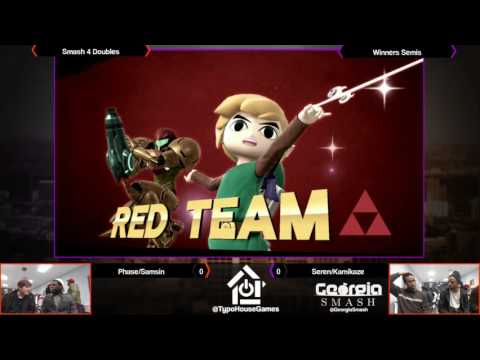 Typo @ The Lab 2/16/17 - Phase/Samsin vs Seren/Kamikaze - Smash 4 Doubles Winners Semis