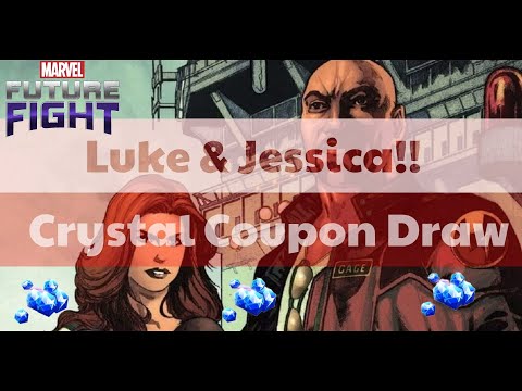 Marvel Future Fight|| Luke & Jessica Only Uses!!|| Crystal Coupon Giveaway Winners||