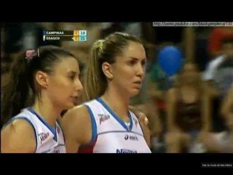 Superliga Feminina de Volei 2013/2014 - Amil Campinas 2 x 3 Molico Nestlé