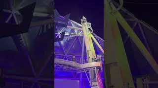 inTENse-Wonder of the Sea high energy aqua show- Oct 25 #shorts #royalcaribbean #aquashow