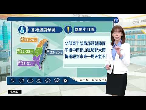 降雨明顯 連續一周"雨神同行"