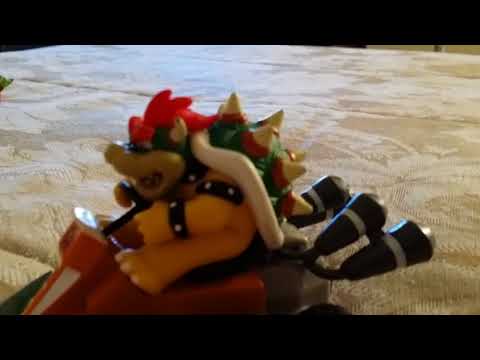 Bowser tries to attack turtle