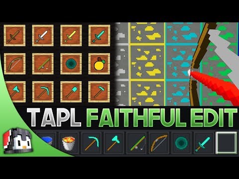 TapL Faithful Edit MCPE PvP Texture Pack (FPS Friendly)