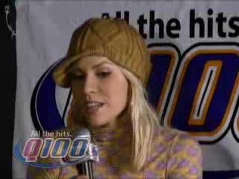 Q100 Atlanta - Natasha Bedingfield with Adam Bomb