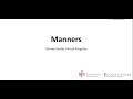 Manners April 21 2020