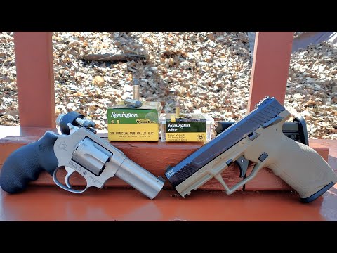 Semi Wadcutter! Remington .38 Special 158 gr SWC VS Remington Viper 36 gr Truncated Cone