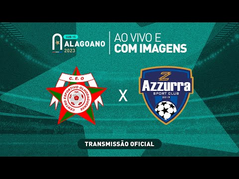 CEO x Azzurra - ALAGOANO SUB 15 - 1ª FASE