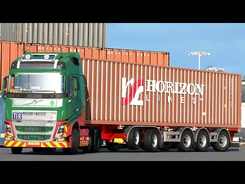 ETS 2 1.27 ProMods 2.16 Volvo FH16 Swinoujscie - Dresden
