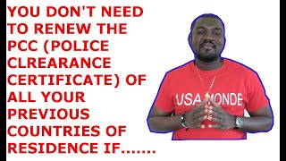 WATCH THIS BEFORE RENEWING YOUR POLICE CLEARANCE CERTIFICATE