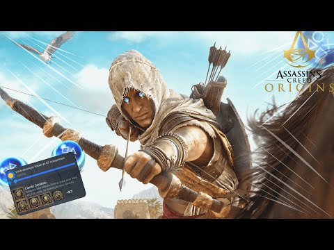 ESSA PLATINA FOI UM GRIND ABSURDO!!! - PLATINA ASSASSIN'S CREED ORIGINS