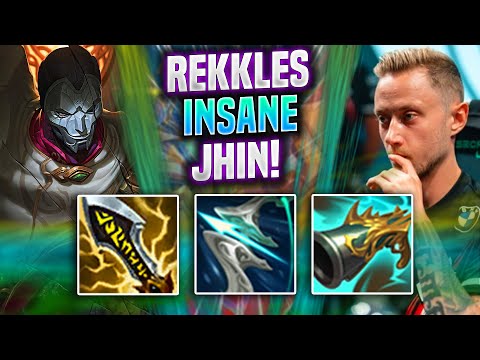 REKKLES IS INSANE WITH JHIN! - KC Rekkles Plays Jhin ADC vs Jinx! | Season 2022