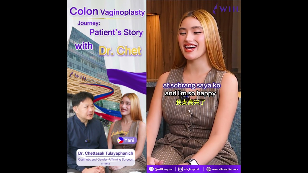 Mula, Philippines with Gender-Affirming Surgery-Colon Vaginoplasty at WIH, Thailand