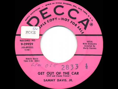1956 Sammy Davis Jr. - Get Out Of The Car