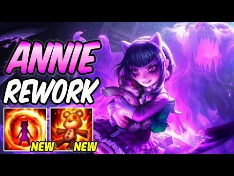 NEW ANNIE REWORK 2023 - INSANE BUFFS (SHIELD REFLECT ABILITIES DAMAGE & TIBBERS CHANGES)