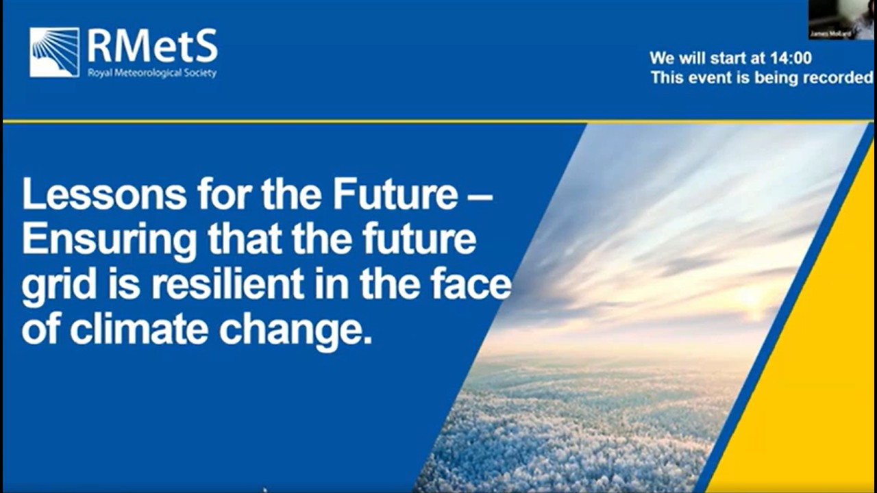 Lessons for the Future - Ensuring that a future grid is resilient in the face of climate change