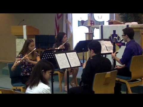 Quartet with Oboe 2 Flutes and a Sakbut