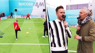 WORST Volley Challenge attempt ever! | Middlesbrough | Ollys Murs & Jimmy Bullard on commentary!