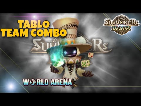 Tablo Team Combo in World Arena - Summoners War