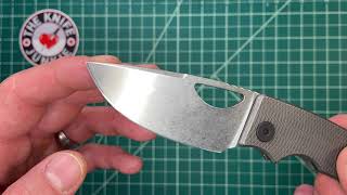 Oz Machine Company Roosevelt -- Folding Knife Close Up