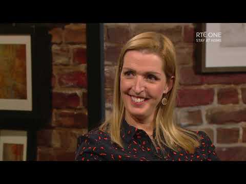 Vincent Devine Triptych Portrait of Vicky Phelan as featured on Irish TV's 'The Late Late Show'