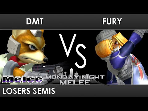 MNM 333 - DMT (Fox) VS Fury (Sheik) - Losers Semis - SSBM Melee