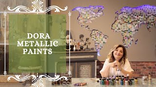 Textilní barva Cadence Dora Textile - stříbrná