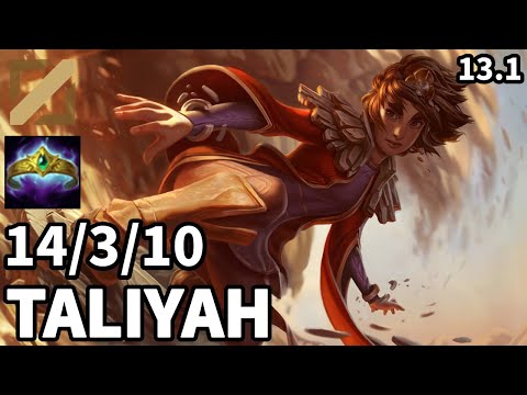 Taliyah Mid vs Gragas - KR Challenger | Patch 13.1