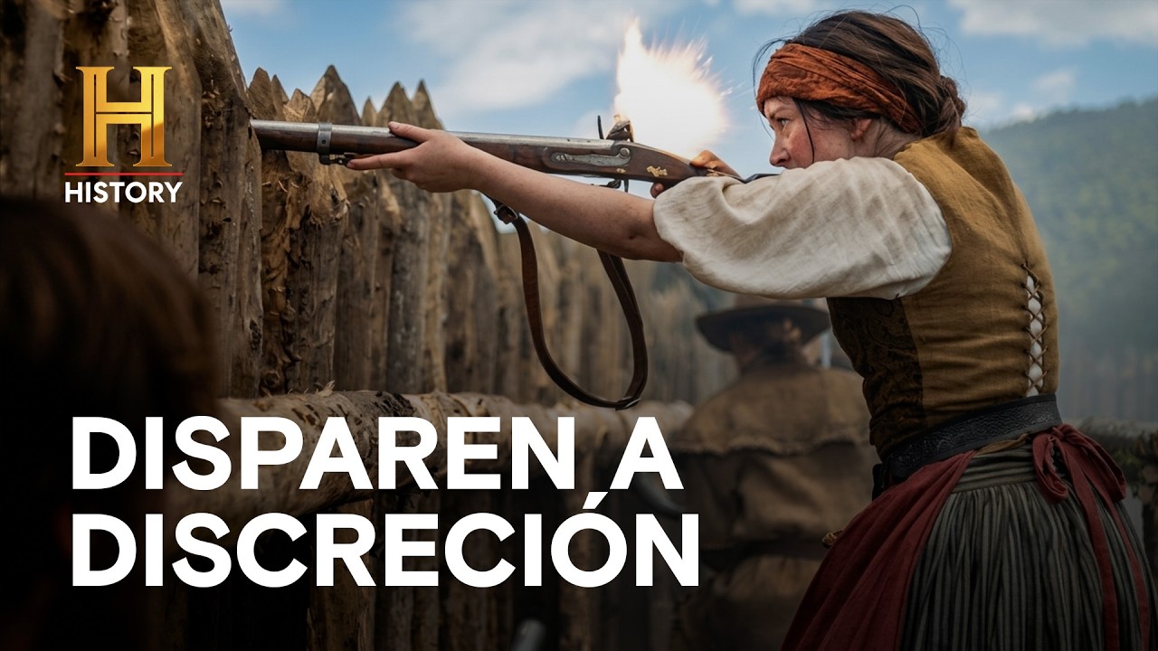 DISPAREN A DISCRECIÓN - Los colonos luchan contra los nativos americanos - GIGANTES DE LA INDUSTRIA