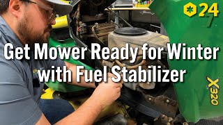 How to Use Fuel Stabilizer When Storing Your Mower for Winter