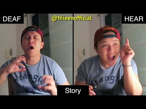 The deaf and The hearing have different cultures :)