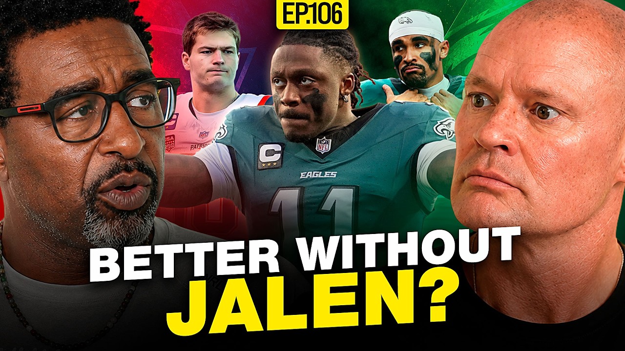 Is AJ Brown Better With Drake May Than Jalen Hurts? | Is Travis Hunter Wasting His Greatest Talent?
