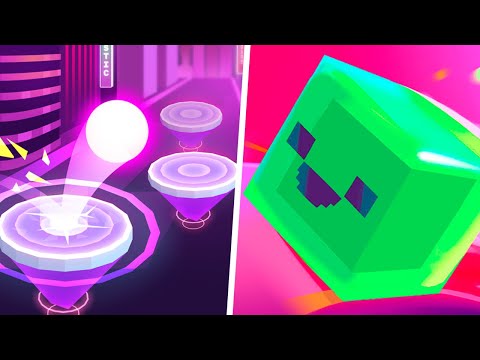 Dancing Ball Fun vs Slime Rush 3D - Max Level Gameplay (Part 1 ) 123456789