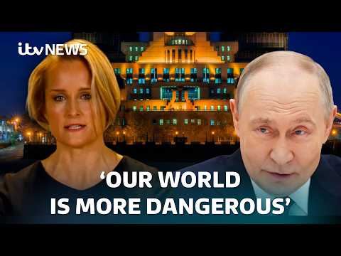'A dangerous world': New MI6 chief warns of a growing Russian threat | ITV News