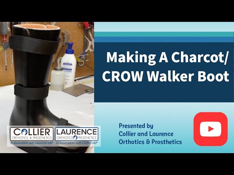 Making a Charcot CROW Walker Boot