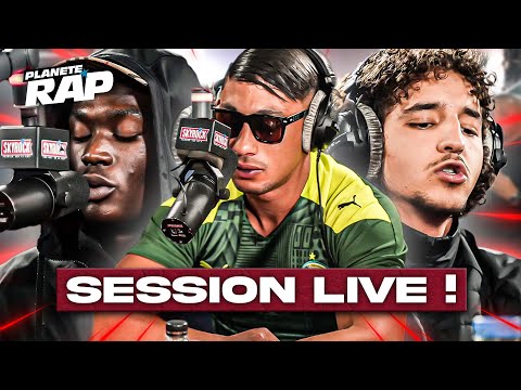 SESSION FREESTYLE avec Maes, MIG, Mougli, Béna & Pirate ! #PlanèteRap