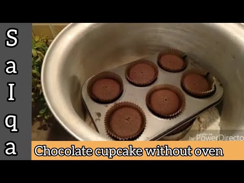 #cupcakes How to make chocolate cupcakes without Oven,By Saiqa ka kitchen