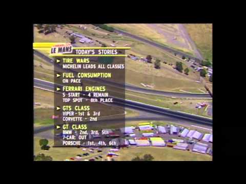 1999 Sonoma Race Broadcast - ALMS - Tequila Patron - Racing - Sports Cars