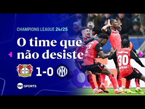 Gols e lances de Bayer Leverkusen x Internazionale