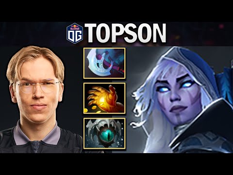 OG.TOPSON SMURF DROW RANGER - MIDAS BUILD - DOTA 2 7.28 GAMEPLAY