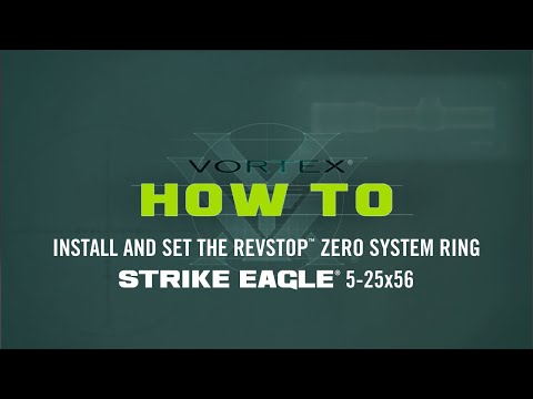 Vortex Strike Eagle 5-25x56 Riflescope with FFP EBR-7C MRAD Reticle