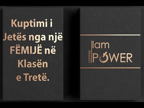 Kuptimi i Jetës nga një FËMIJË në Klasën e Tretë. VIDEO QË DUHET TA SHIKONI!