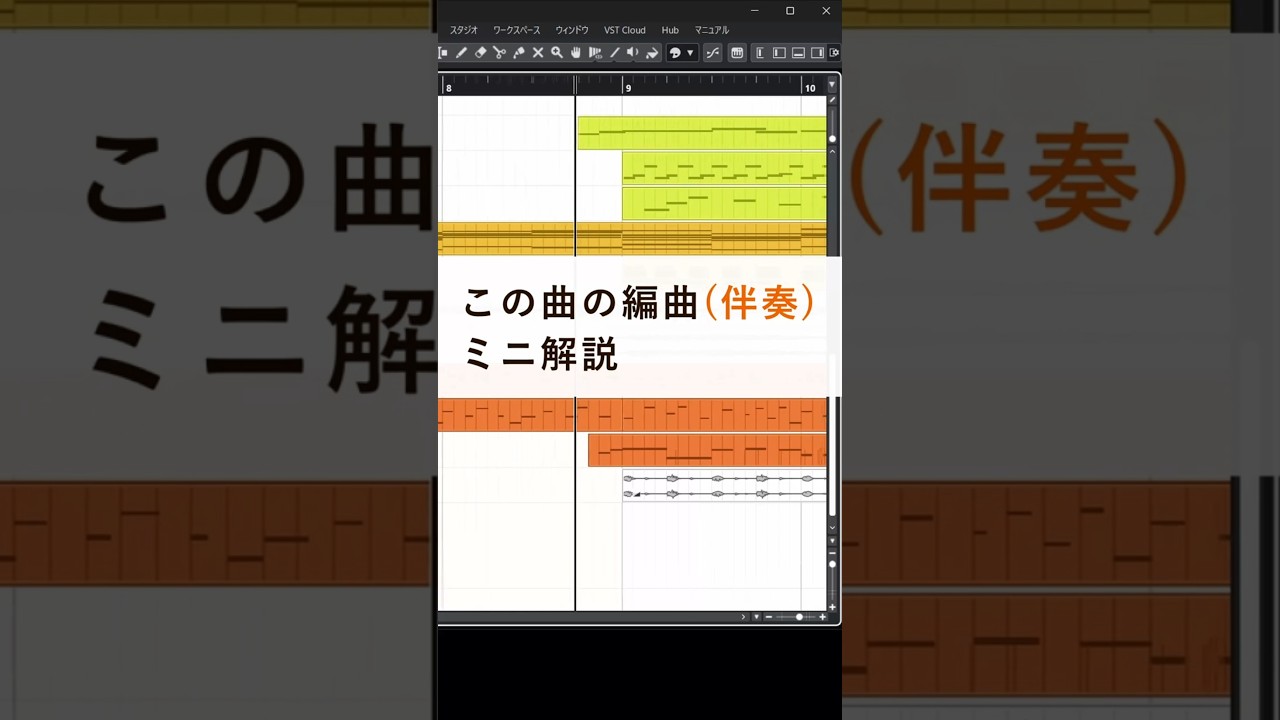 編曲 (伴奏、DTM) のミニ解説 『 音澤メザタ - 缶珈琲 』