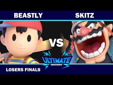 USW 103 - UTA | Beastly (Ness) VS GUMP | Skitz (Wario) - Losers Finals - SSBU