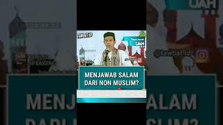 Download lagu Hukum Menjawab Salam Dari Non Muslim Ustadz Abdul Somad mp3