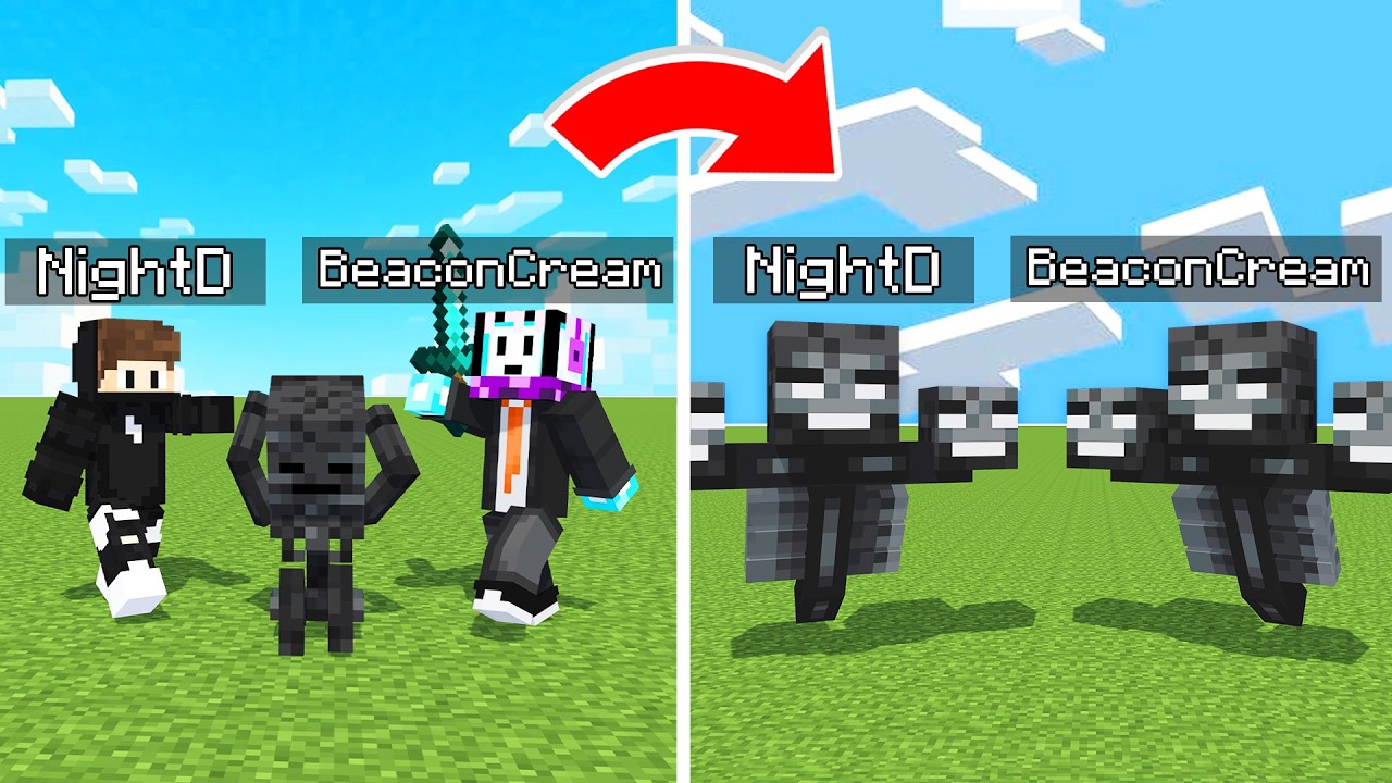 Minecraft TAPI KITA MENJADI APA YANG KITA BUNUH