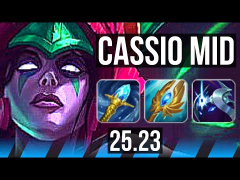 CASSIOPEIA vs YASUO (MID) | EUW Master | 25.23