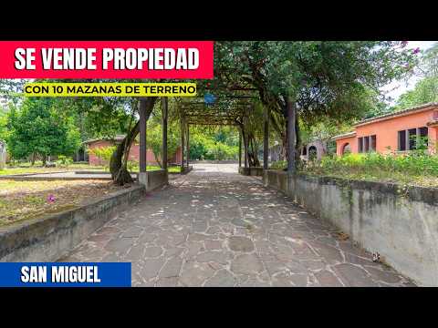 ALTO POTENCIAL DE DESARROLLO 📈🔥 | PROPIEDAD DE 10 MANZANAS EN CHINAMECA