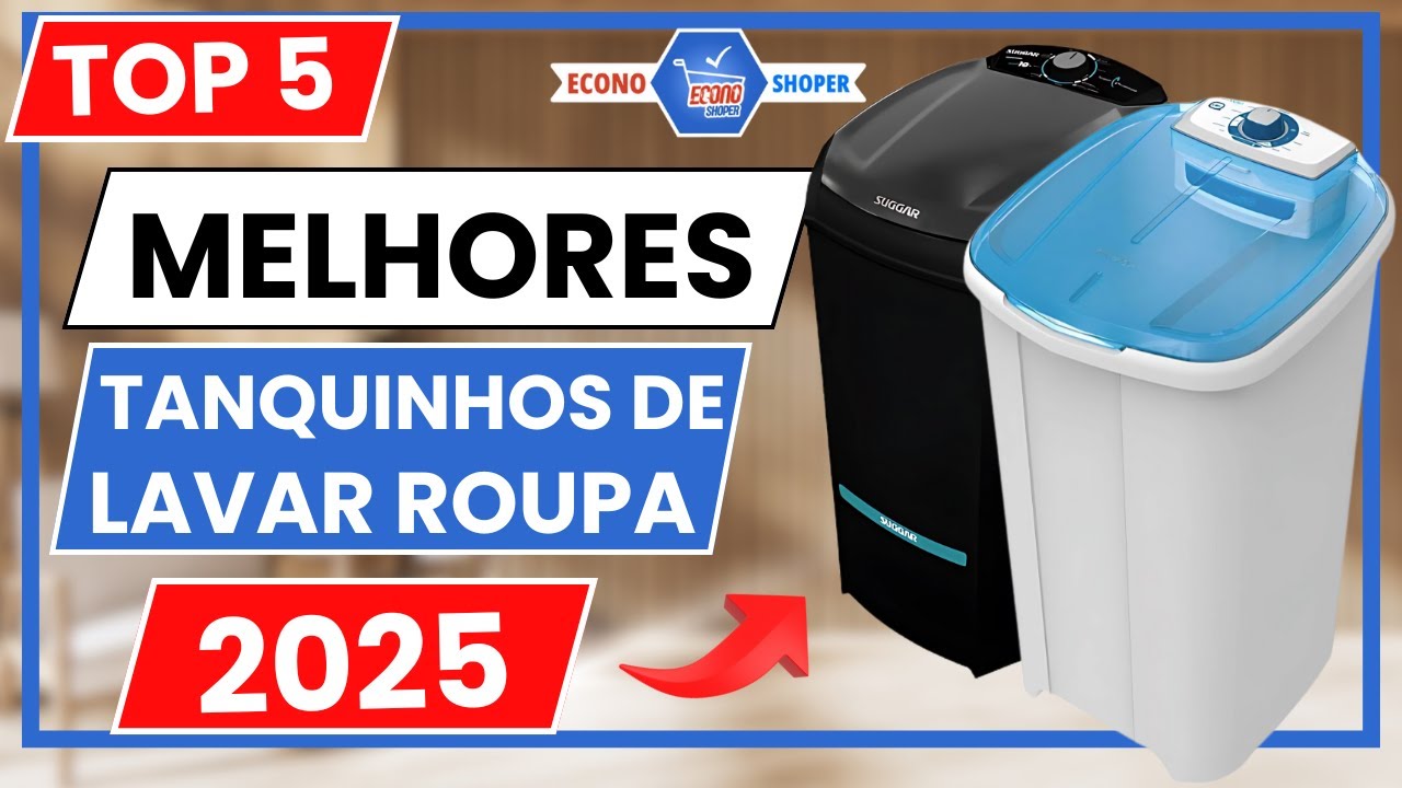 Os 5 Melhores TANQUINHOS DE LAVAR ROUPA de 2025 Tem 10kg 20kg e etc ...