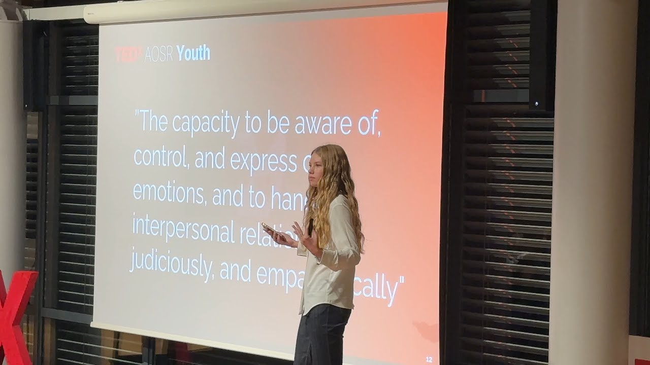 The Power of Human Intelligence | Anastasiia Litovchenko | TEDxAOSR Youth