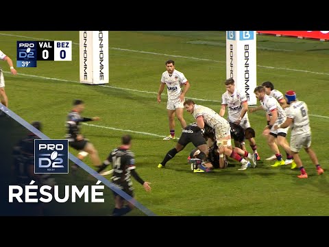 PRO D2 Saison 2025-2026 J16 - Résumé Valence Romans - AS Béziers Hérault